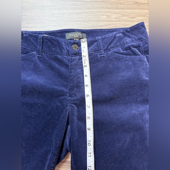 Talbots Straight Leg Navy Blue Pants Size 6 Petite - Picture 3 of 9